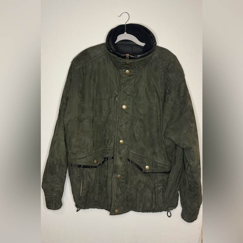 Vintage Skea Paris/Vail Ski Jacket - Olive Green - Size 42 (Made in USA)